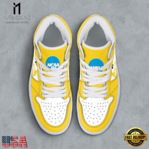 NCAA lowa State Cyclones Grunge Style Custom Air Jordan 1 Shoes