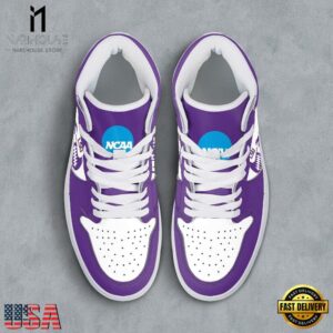 NCAA LSU Tigers Grunge Style Custom Air Jordan 1 Shoes