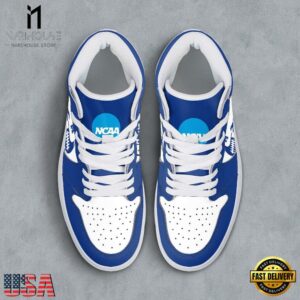 NCAA Memphis Tigers Grunge Style Custom Air Jordan 1 Shoes