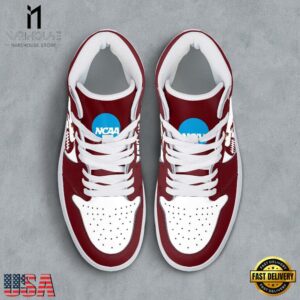 NCAA Minnesota Golden Gophers Grunge Style Custom Air Jordan 1 Shoes