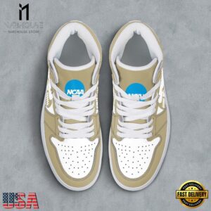 NCAA Navy Midshipmen Grunge Style Custom Air Jordan 1 Shoes
