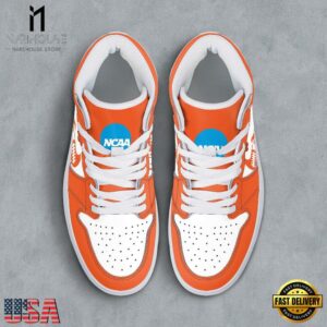 NCAA Oklahoma State Cowboys Grunge Style Custom Air Jordan 1 Shoes