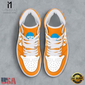 NCAA Tennessee Volunteers Grunge Style Custom Air Jordan 1 Shoes