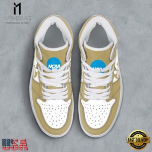 NCAA UCF Knights Grunge Style Custom Air Jordan 1 Shoes