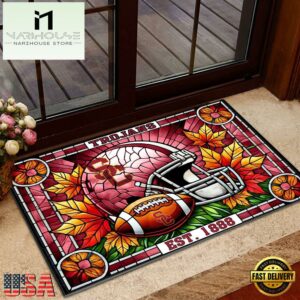 NCAA USC Trojans Football Stained Glass Style Doormats