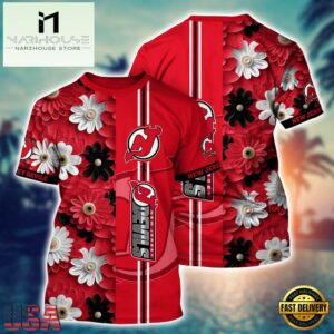 New Jersey Devils NHL 3D Unisex T Shirt