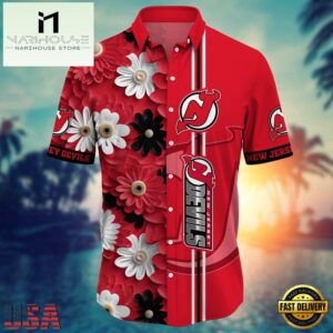 New Jersey Devils NHL Hawaiian Shirt