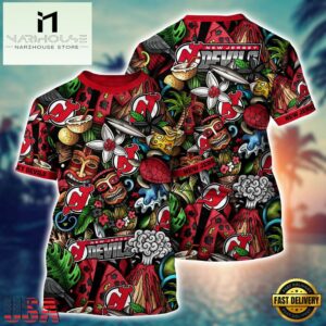 New Jersey Devils NHL Team 3D Unisex T Shirt