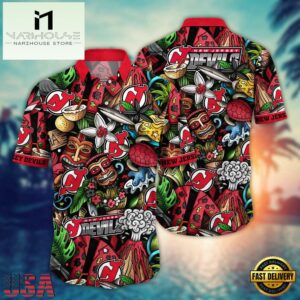 New Jersey Devils NHL Team Hawaiian Shirt