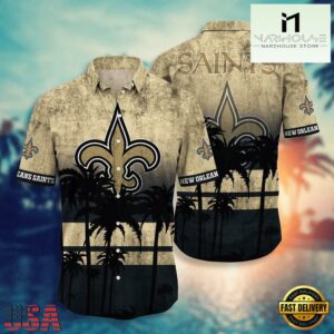 New Orleans Saints NFL Team Hawaiian Shirt