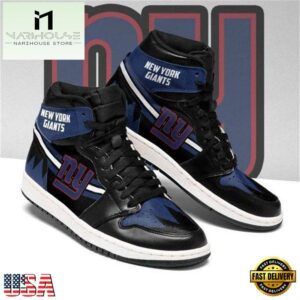 New York Giants Nfl Football Air Jordan Sneaker Boots Shoes For Men Women