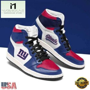 New York Giants Nfl Football Air Jordan Sport Sneaker Boots Shoes For Men Women
