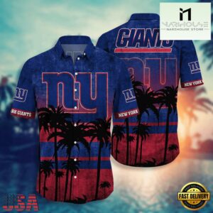 New York Giants NFL Team Hawaiian Shirt