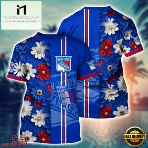 New York Rangers NHL Team 3D Unisex T Shirt