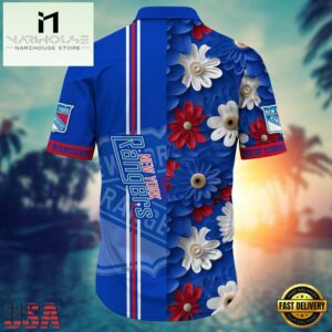 New York Rangers NHL Team Hawaiian Shirt , Vintage Hawaiian Shirts 5 New York Rangers NHL Team Hawaiian Shirt
