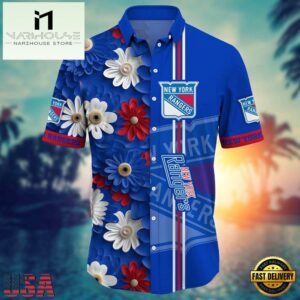 New York Rangers NHL Team Hawaiian Shirt