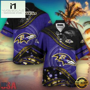 NFL Baltimore Ravens Summer Hawaii Shirt New Design Fans Gifts