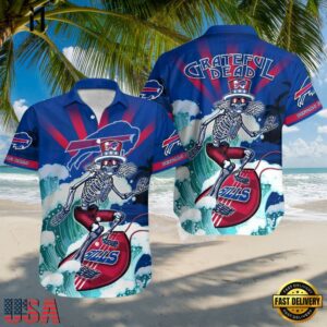 NFL Buffalo Bills Grateful Dead Unisex Hawaiian Shirt