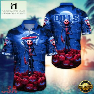 NFL Buffalo Bills Halloween Jack Hawaiian Shirt
