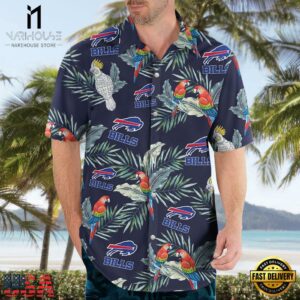 NFL Buffalo Bills Summer Football Button Up Hawaii Shirt