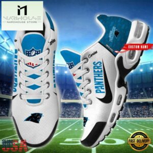 NFL Carolina Panthers Custom Name Air Max Plus Shoes