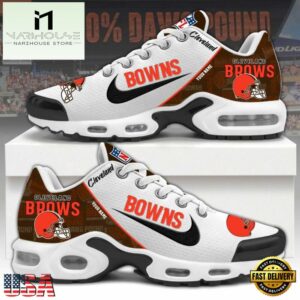 NFL Cleveland Browns Logo 2024 Custom Air Max Plus Shoes, NFL Fan Shoes
