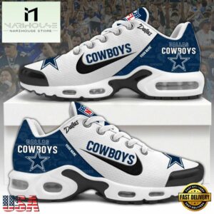 NFL Dallas Cowboys Logo 2024 Custom Air Max Plus Shoes, NFL Fan Shoes