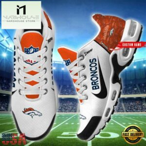 NFL Denver Broncos Custom Name Air Max Plus Shoes