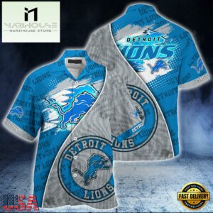NFL Detroit Lions Summer Hawaii Shirt New Trend For This Season