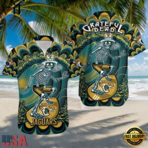 NFL Jacksonville Jaguars Grateful Dead Unisex Hawaiian Shirt