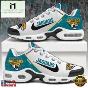 NFL Jacksonville Jaguars Logo 2024 Custom Air Max Plus Shoes, NFL Fan Shoes
