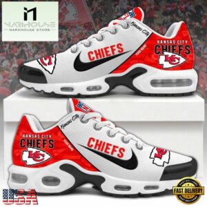 NFL Kansas City Chiefs Logo 2024 Custom Air Max Plus Shoes, NFL Fan Shoes