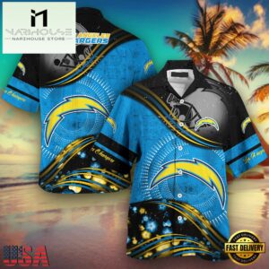 NFL Los Angeles Chargers Summer Hawaii Shirt New Design Fans Gifts