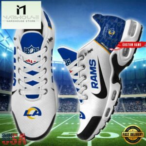 NFL Los Angeles Rams Custom Name Air Max Plus Shoes