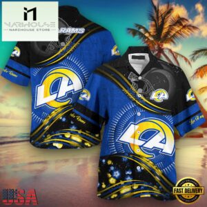 NFL Los Angeles Rams Summer Hawaii Shirt New Design Fans Gifts