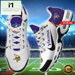 NFL Minnesota Vikings Custom Name Air Max Plus Shoes