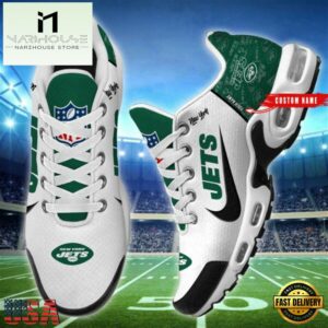NFL New York Jets Custom Name Air Max Plus Shoes
