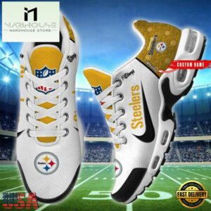 NFL Pittsburgh Steelers Custom Name Air Max Plus Shoes