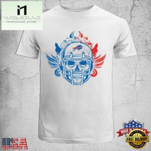 NFL Skull Buffalo Bills Unisex T-Shirt