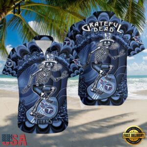 NFL Tennessee Titans Grateful Dead Unisex Hawaiian Shirt