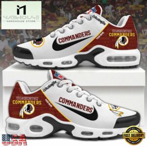 NFL Washington Commanders Logo 2024 Custom Air Max Plus Shoes, NFL Fan Shoes