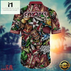 NHL Arizona Coyotes Hawaiian Shirt , Vintage Hawaiian Shirts 5 NHL Arizona Coyotes Hawaiian Shirt