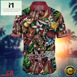 NHL Arizona Coyotes Hawaiian Shirt