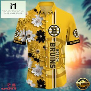 NHL Boston Bruins Hawaiian Shirt