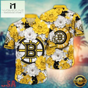 NHL Boston Bruins Hawaiian Shirts