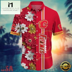 NHL Calgary Flames Hawaiian Shirt