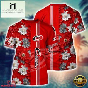 NHL Carolina Hurricanes 3D Unisex T Shirt