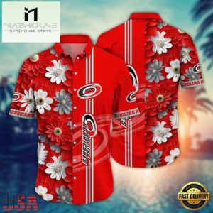 NHL Carolina Hurricanes Hawaiian Shirt
