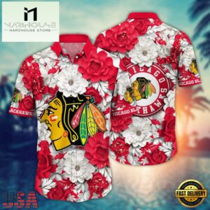 NHL Chicago Blackhawks Hawaiian Shirt