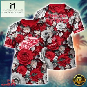 NHL Detroit Red Wings NHL 3D Unisex T Shirt